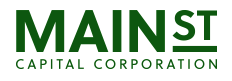 main street monthly dividends