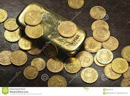 Vintage European gold coins