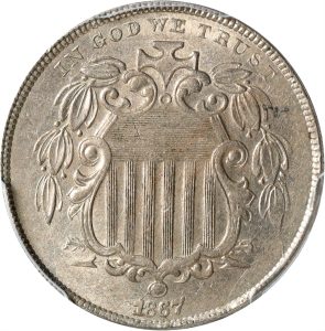 1867 Shield Nickel