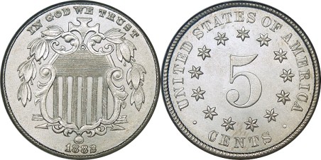Shield Nickels