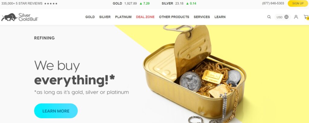 Silver Gold Bull Review