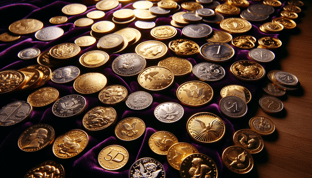 Exploring the selection of gold and silver coins at Hertel's Coins