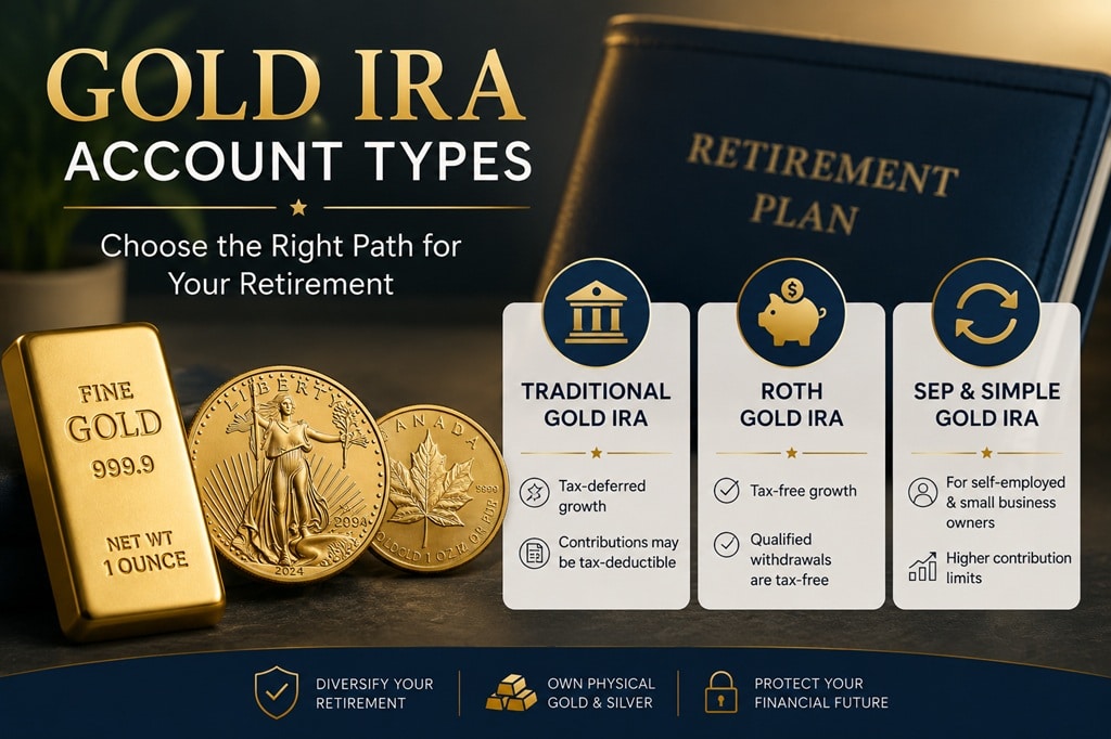 Gold IRA Account Types